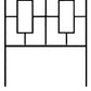 Panacea Contemporary Trellises, Black, 78"H, Pack of 2