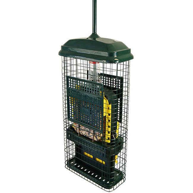 Brome Squirrel Buster Suet Feeder & Peanut Butter Suet Cakes