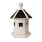Havenwood Bird House, White w/ Black Roof