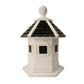 Havenwood Bird House, White w/ Black Roof