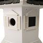 Havenwood Bird House, White w/ Black Roof
