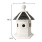 Havenwood Bird House, White w/ Black Roof