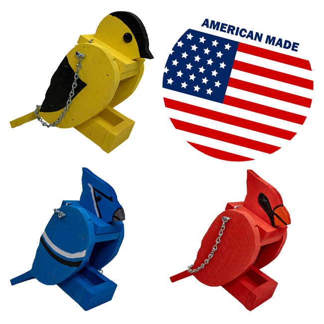 Bird Shaped Bird Feeder Assortment by Prime Retreat
