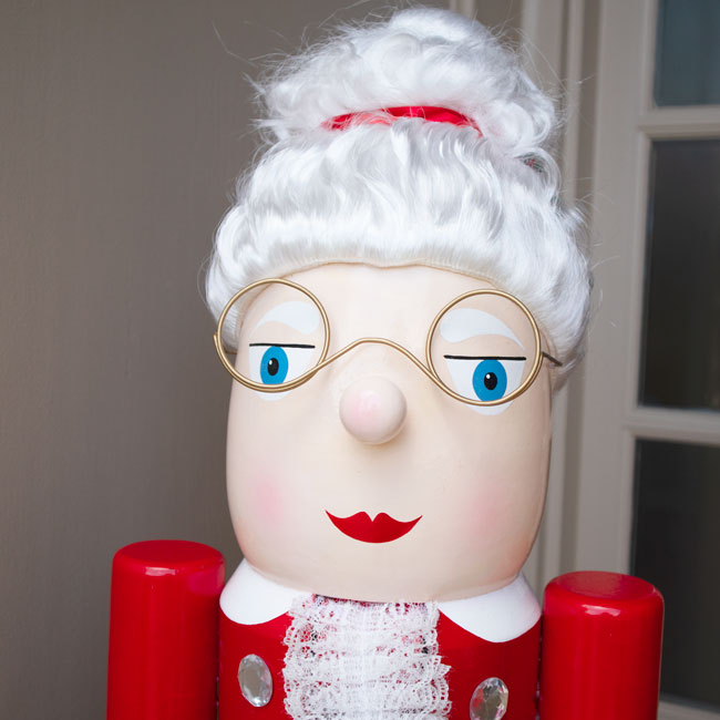 GIANT Nutcracker Mrs. Claus Statue by Prime Retreat