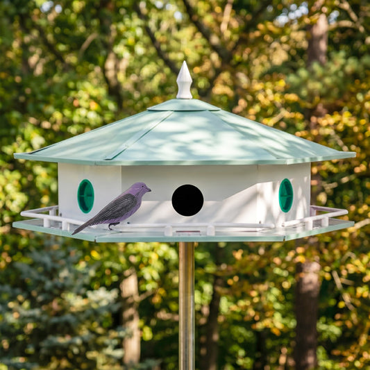 Heath 6-Room Deluxe Purple Martin House Kit by Prime Retreat