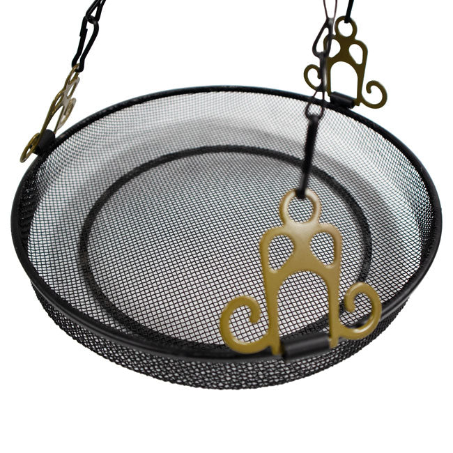 Mesh Hanging Bird Feeder Tray by Prime Retreat