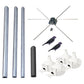 Bo Eleven Gourds with Hanging Rack and Pole Package
