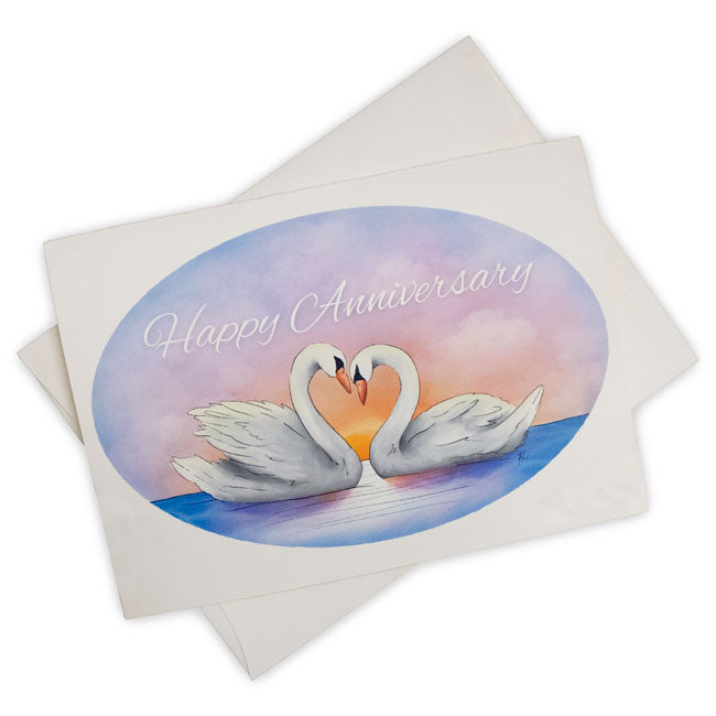 "Happy Anniversary" Greeting Card by Prime Retreat