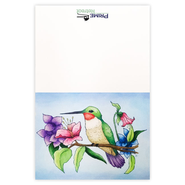 All Purpose "Hummingbird" Greeting Card by Prime Retreat