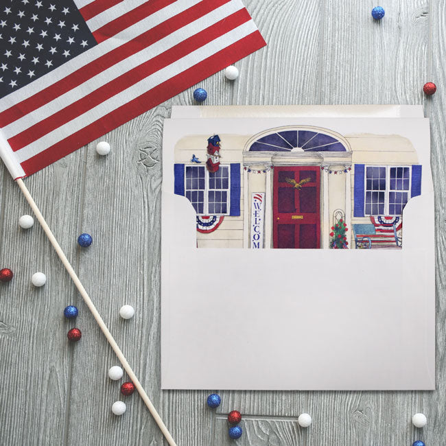 Patriotic Greeting Card by Prime Retreat