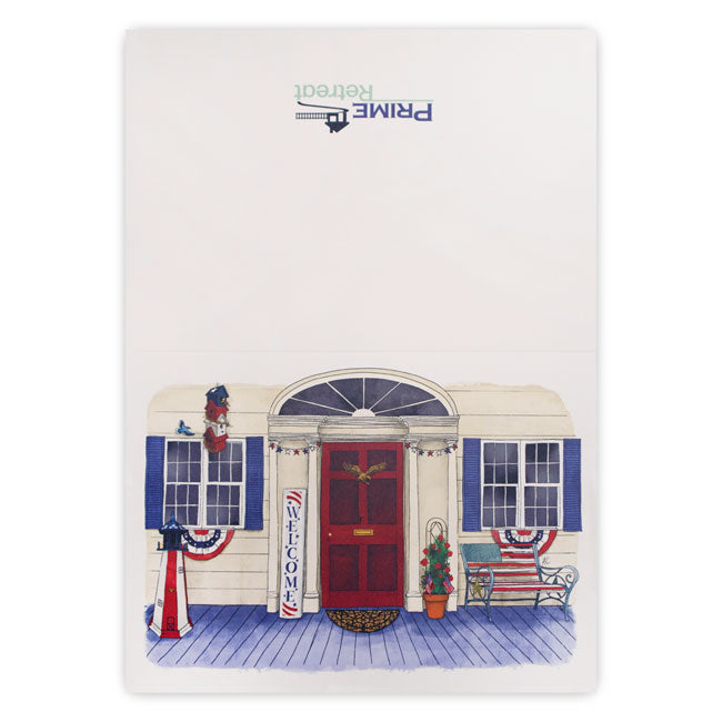 Patriotic Greeting Card by Prime Retreat