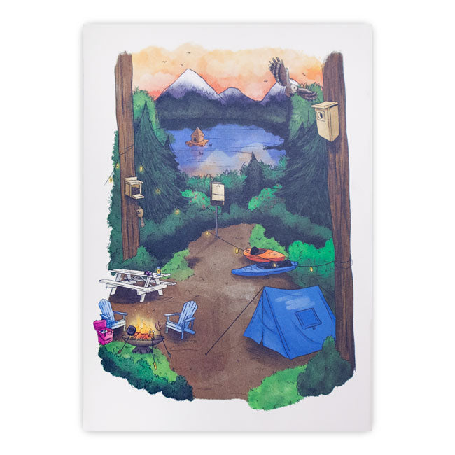"Adventure" Greeting Card by Prime Retreat