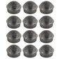 Chain Link Fence Dome Caps for 1 3/8" Posts, Pack of 12