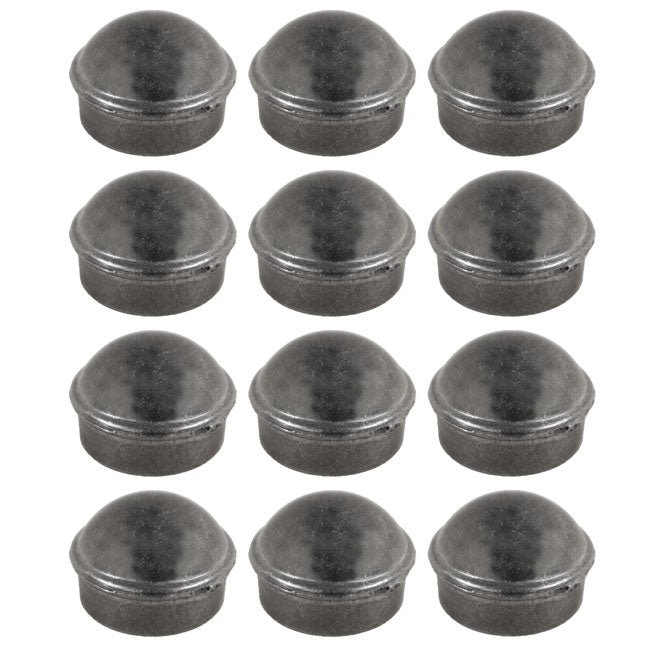 Chain Link Fence Dome Caps for 1 3/8" Posts, Pack of 12