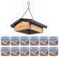 Upside-Down Suet Feeder with 12 Peanut Butter Suet Cakes