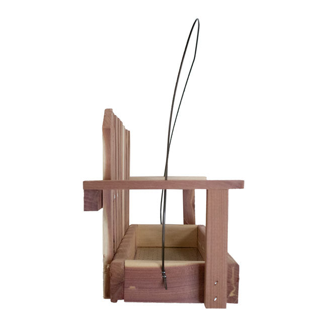 Amish Made Cedar Swing Seed Feeders, Pack of 2