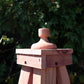 Amish Made Large Cedar Pyramid Trellis by Prime Retreat, 72"