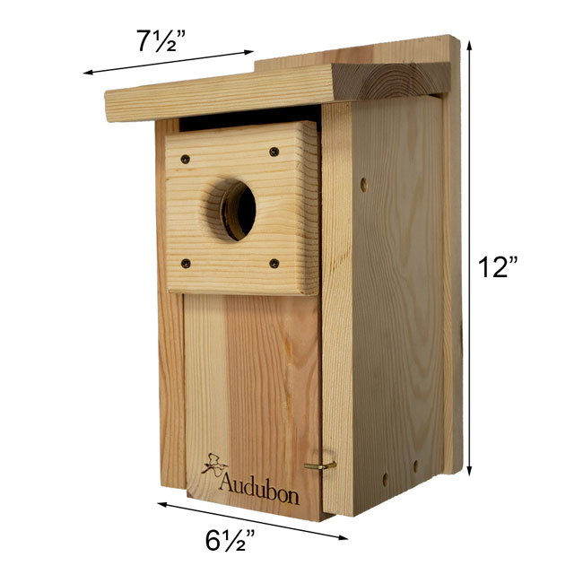 Pine Bluebird Nest Box w/Predator Guard by Prime Retreat