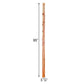 4 x 4 Mounting Post, Cedar, 95" by Prime Retreat