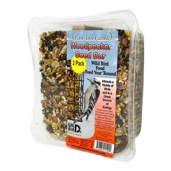 Pine Tree Farms Woodpecker Seed Bars, 14 oz., Pack of 8