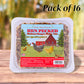 Pine Tree Hen Pecked Mealworm Poultry Cakes, 16 Pack