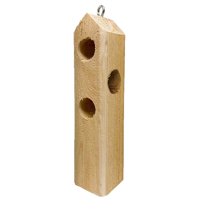 Pine Tree Farms Log Jammer Suet Feeders, Wood, Pack of 2