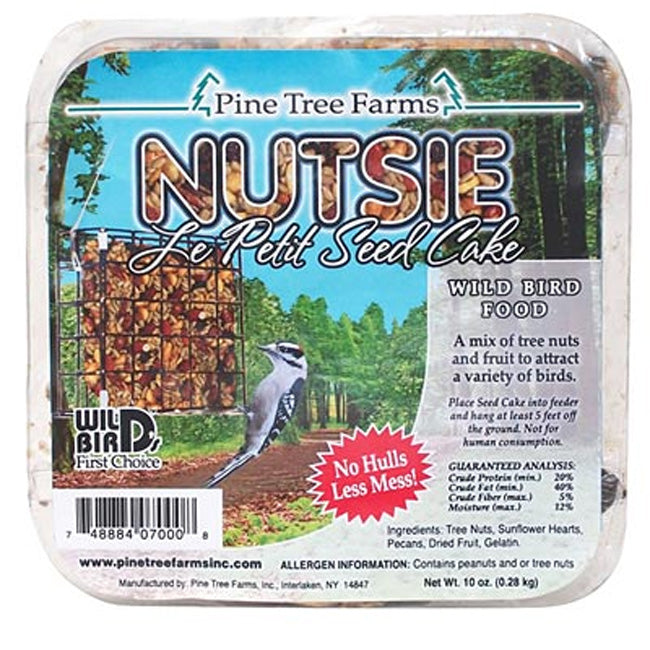 Pine Tree Le Petit Nutsie Seed Cakes, 10 oz., Pack of 24