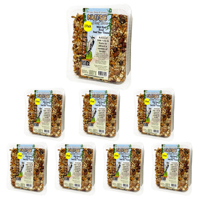 Pine Tree Farms Nutsie Seed Bars, 16 oz., Pack of 16