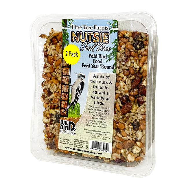 Pine Tree Farms Nutsie Seed Bars, 16 oz., Pack of 8