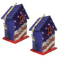 Patriotic Bird House, Pack of 2