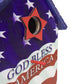 Patriotic Bird House, Pack of 2