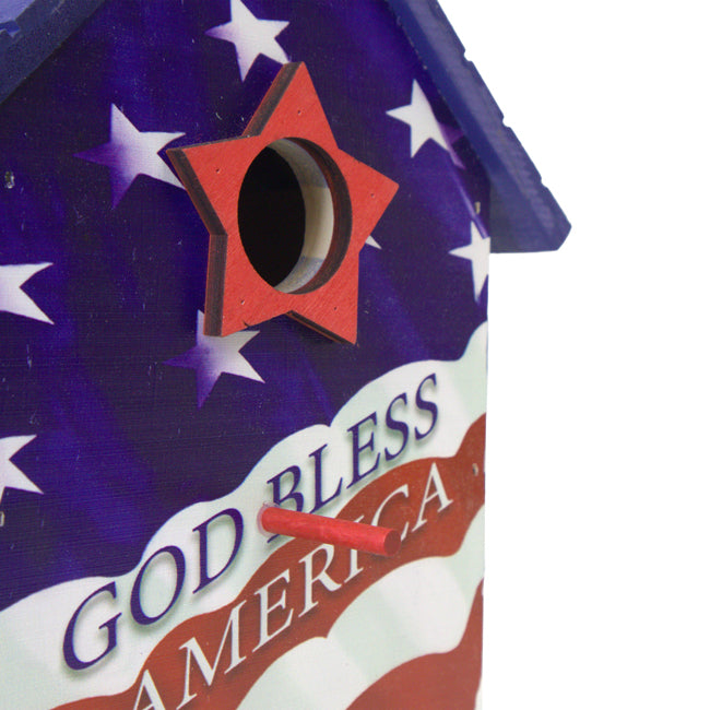 Patriotic Bird House, Pack of 2