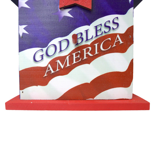 Patriotic Bird House, Pack of 2