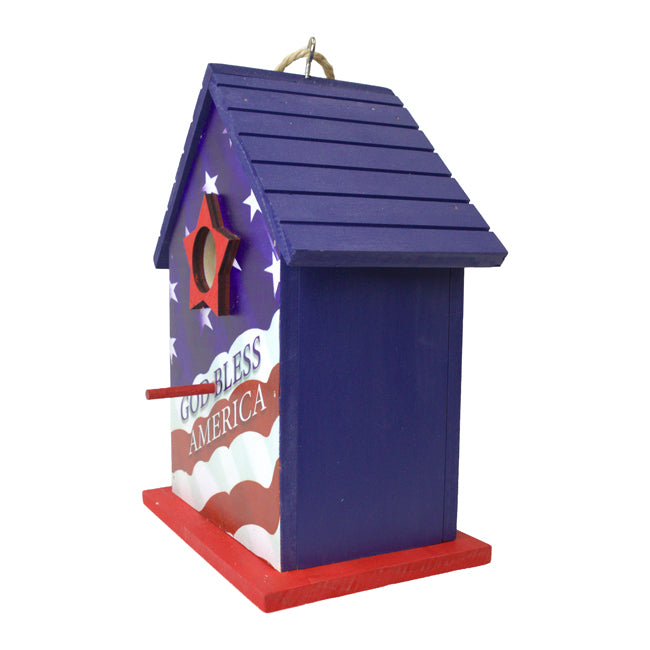 Patriotic Bird House, Pack of 2