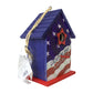 Patriotic Bird House, Pack of 2