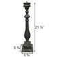 Aluminum Frog Sundial & Cast Aluminum Spindle Pedestal Kit