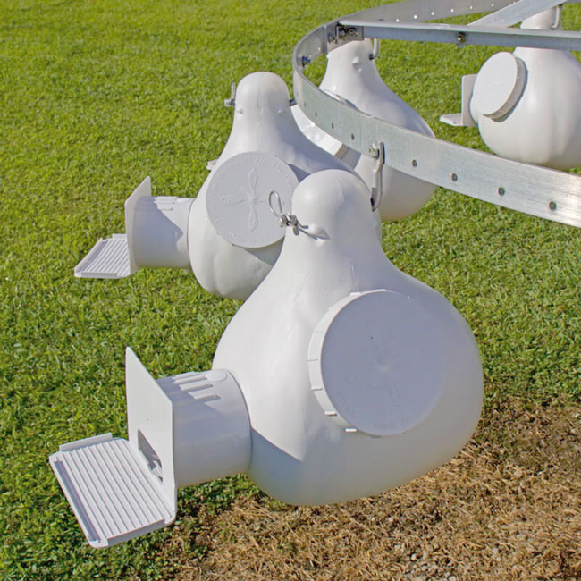 Troyer's Conley II Vertical Gourd with Guard, Pack of 12