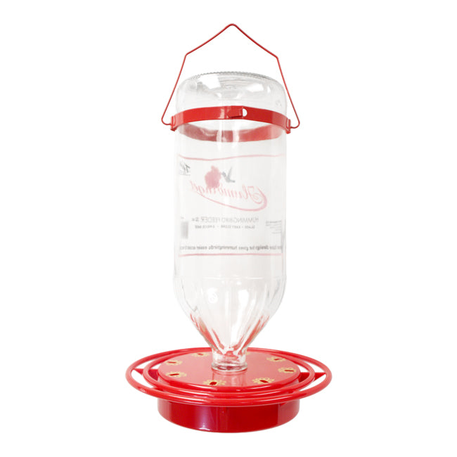 Turbine Glass Hummingbird Feeders, 32 oz, Pack of 2