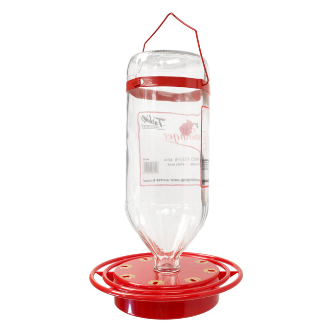 Turbine Glass Hummingbird Feeders, 32 oz., Pack of 3