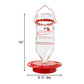 Turbine Glass Hummingbird Feeders, 32 oz, Pack of 2