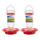 Turbine Glass Hummingbird Feeders, 16 oz., Pack of 2