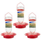 Turbine Glass Hummingbird Feeders, 16 oz. Pack of 3
