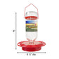 Turbine Glass Hummingbird Feeders, 16 oz. Pack of 3