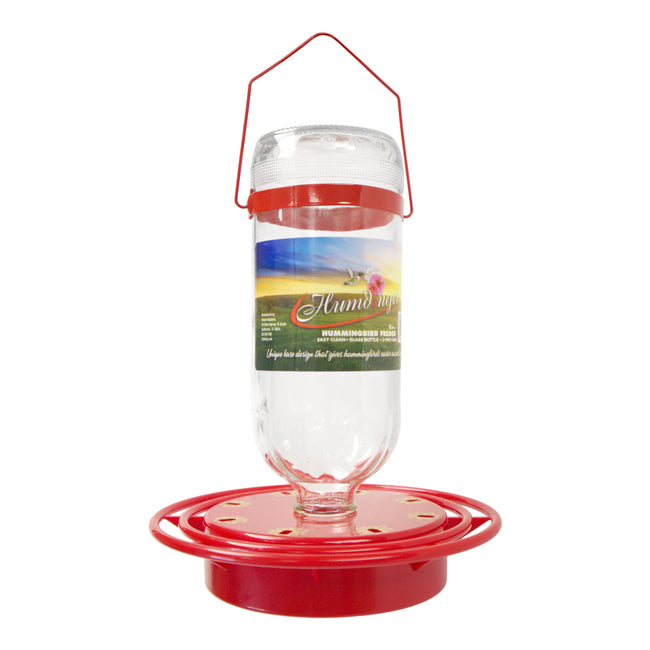Turbine Glass Hummingbird Feeders, 16 oz., Pack of 2