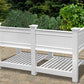 New England Cambridge Raised Planter Bed with Extension Kit