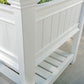 New England Cambridge Raised Planter Bed with Extension Kit