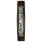 Amish-Made Whiskey Barrel Porch Sign, Welcome