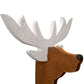 Amish-Made Wooden Reindeer Statues, Pack of 2