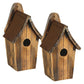 Woodlink Rustic Bluebird Houses, Pack of 2