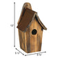 Woodlink Rustic Bluebird Houses, Pack of 2